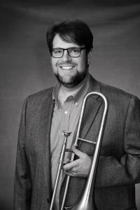 Benjamin Yates with Trombone