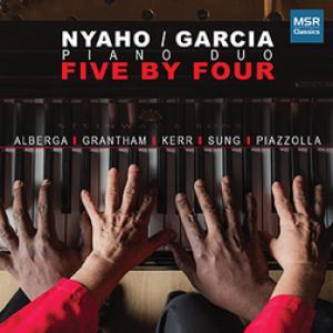 Cover Image of Five by Four CD by the Nyaho-Garcia Duo