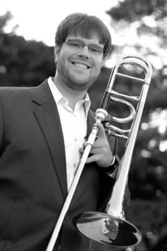 Benjamin Yates with Trombone